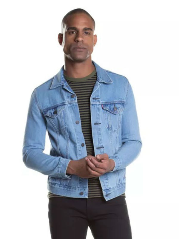 jaqueta levis jeans masculina