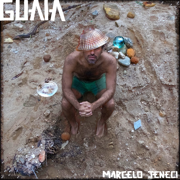 A capa do álbum 'Guaia', do cantor Marcelo Jeneci que faz uma homenagem as suas raízes