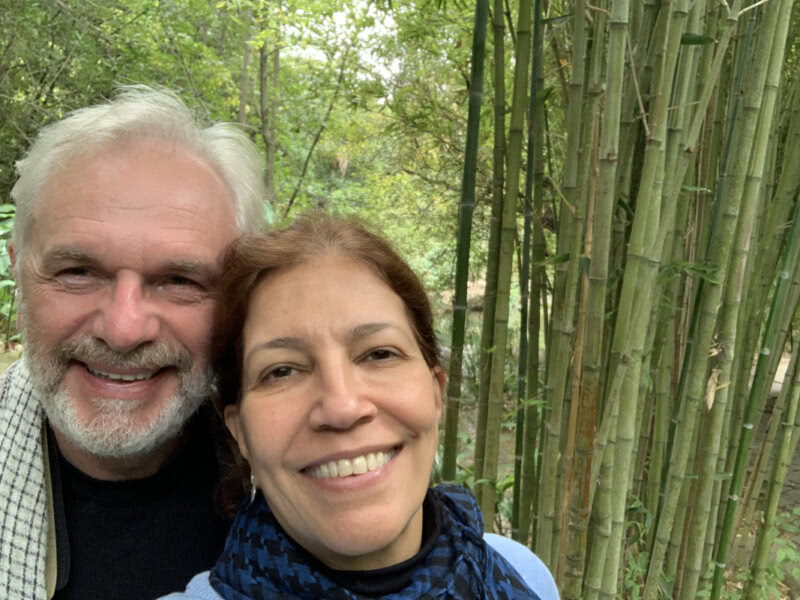 Com namoro e casamento, Henri e Teresa Frota estão juntos há 37 anos (Foto: Arquivo Pessoal)