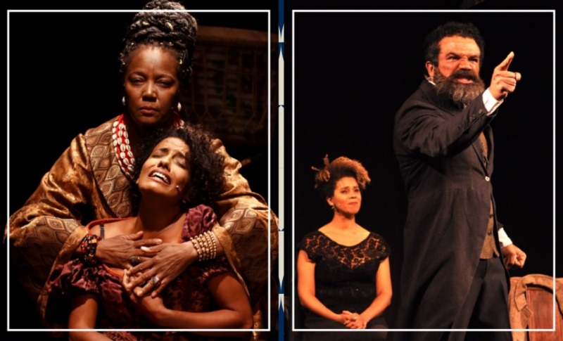 Teatro PetraGold exibiu a sessão dupla das peças ‘Luiz Gama: Uma voz pela liberdade’ e ‘Luiza Mahin… Eu ainda continuo aqui’ (Divulgação)