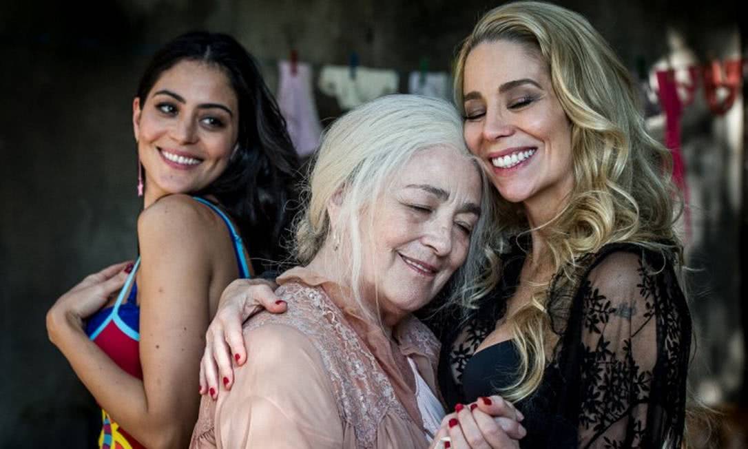 Carol Castro, Carmen Maura e Danielle Winits em 'Veneza': "A Madalena, essa prostituta que vive esse amor intenso (por um travesti), que traz o amar sem rótulos, preconceitos" (Divulgação)