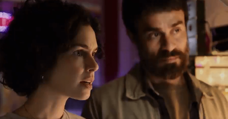 Maria Flor e Erom Cordeiro em 'Os Ausentes', série da HBO Max com trilha de Flavia Tygel (Divulgação)