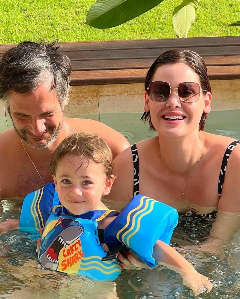 Louis Harang, Lestat e Mayana: "O meu filho é a coisa mais importante para mim" (Reprodução Instagram)