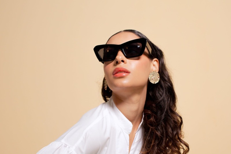 Modelo da nova coleção da Moon Eyewear, by Lara Lima, apresentado na 27ª edição do Minas Trend (Divulgação)