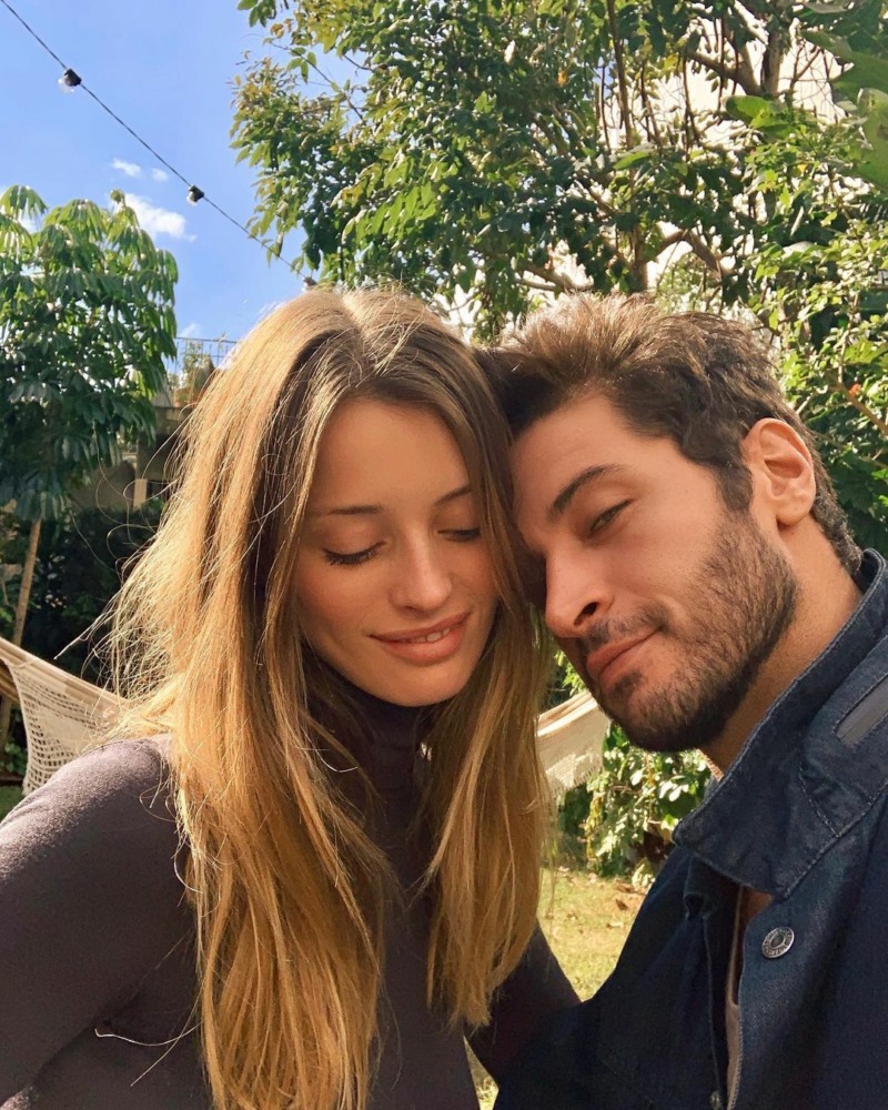 Leandro está à espera de Toni com sua mulher, a modelo Flavia Lucini, que está grávida de oito meses (Reprodução Instagram)
