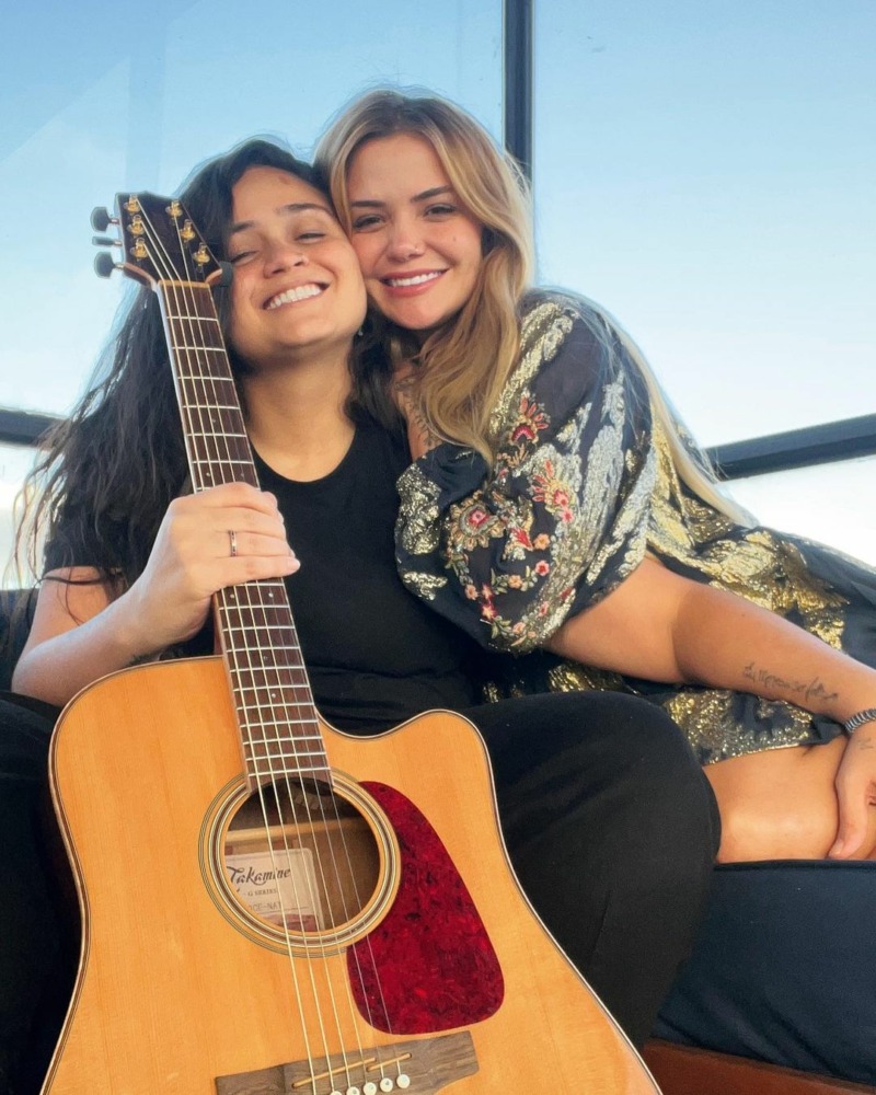 As namoradas Luiza Martins e Marcela Mcgowan: "Vamos casar" (Reprodução/ Instagram)