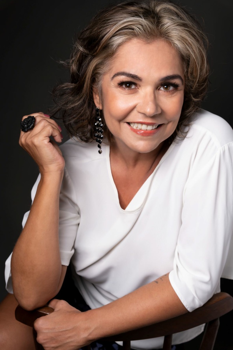 A atriz Stella Maria Rodrigues é Nadir, mãe da personagem de Paolla Oliveira em 'Cara e Coragem' (Foto: Rodrigo Lopes)