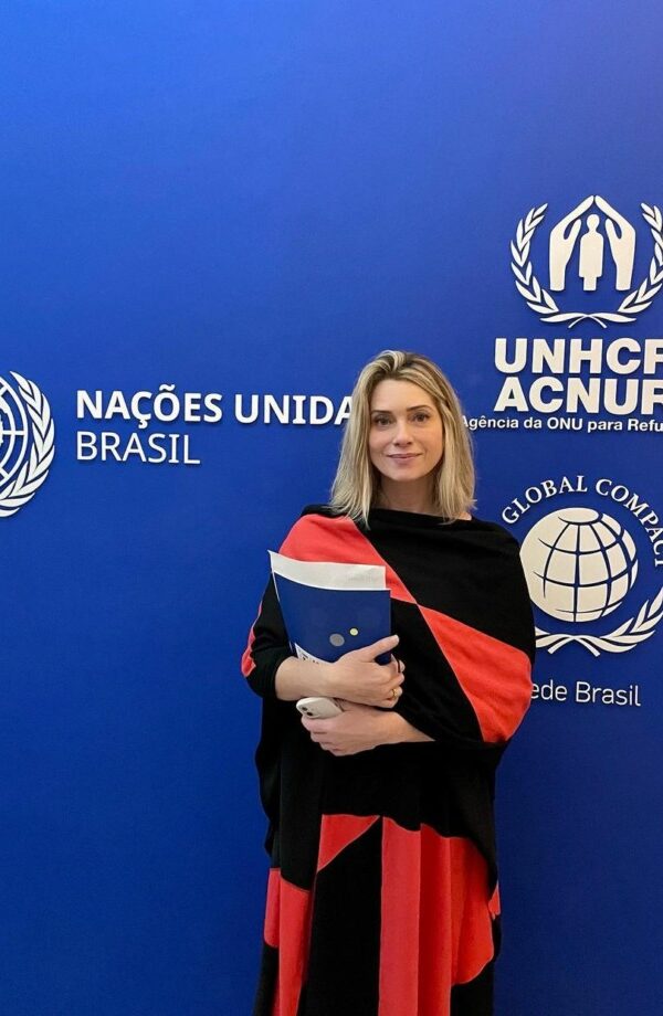 A atriz é apoiadora da ACNUR, a Agência da ONU para Refugiados (Reprodução/ Instagram)