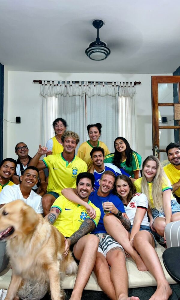André Luiz Frambach é botafoguense e supersticioso em relação aos jogos do Brasil (Foto: acervo)