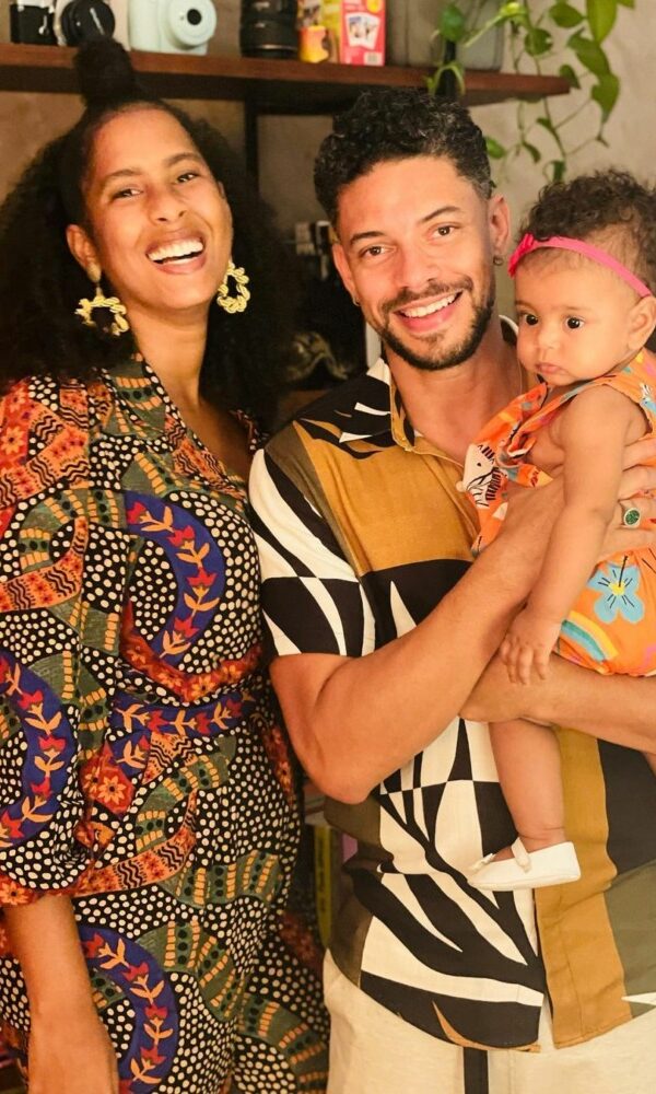 Paulo, é casado há 15 anos com a cabo-verdiana Cindy Cruz, com tem a pequena Jade (Foto: Reprodução/ Instagram)