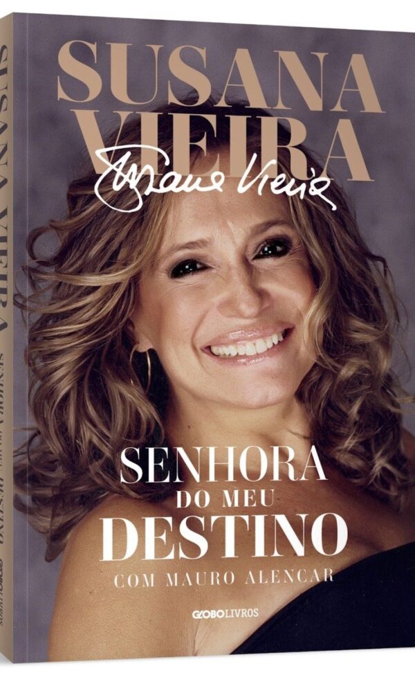 Capa da biografia de Susana Vieira lançada pela Globo Livros