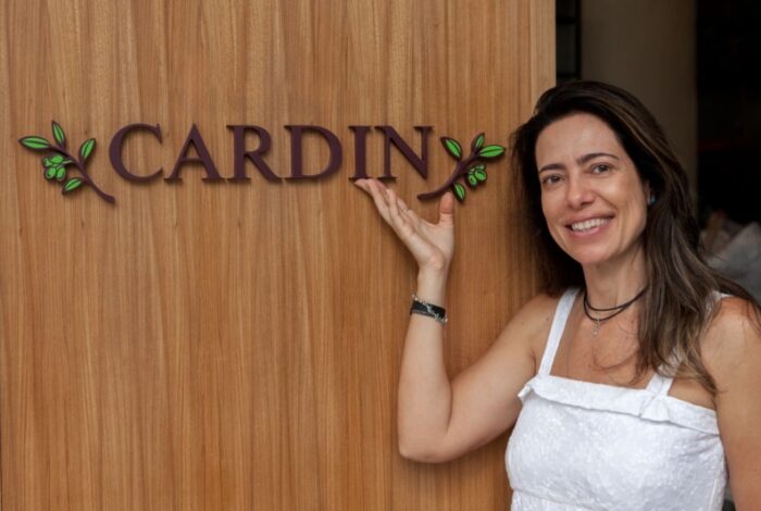 Patrícia Cardin e o encantamento do Café Cardin (Foto: Divulgação)