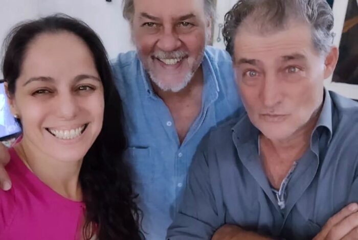 Claudia Mauro, Paulo César Grande e Giuseppe Oristâneo produzem espetáculo juntos (Foto: Reprodução/Instagram)