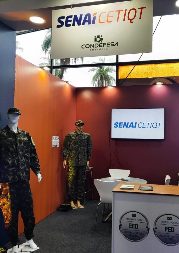 SENAI CETIQT desenvolve uniformes com tecidos inteligentes para os Fuzileiros Navais fomentando inovação tecnológica