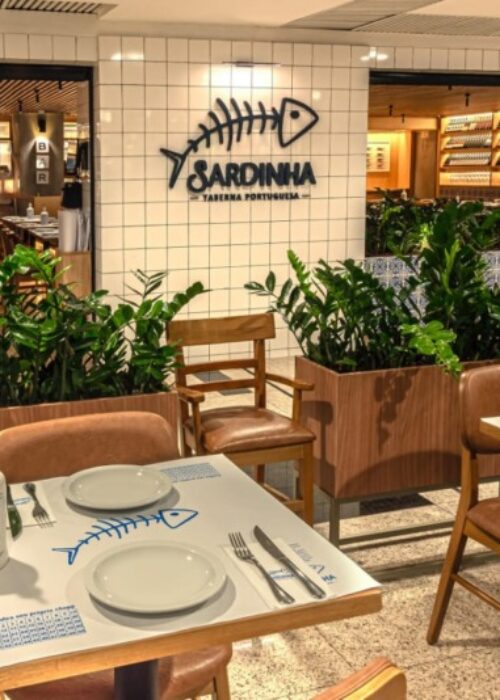 Sardinha Taberna Portuguesa, sinônimo da essência e do sabor da culinária lusitana, inaugura unidade no Shopping Tijuca