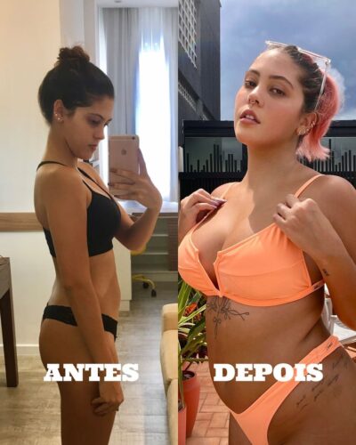 Dora Figueiredo engordou 20 quilos durante a Pandemia da Covid-19 (Reprodução/Instagram)