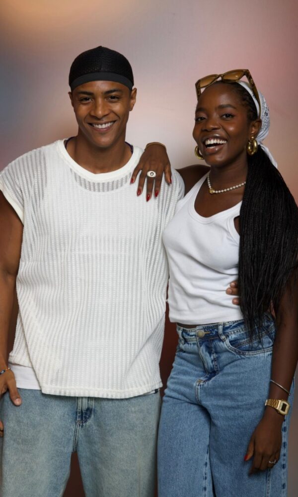 Humberto Morais e Clara Moneke vivem relação mal resolvida em 'Dona de Mim' (Foto: Divulgação/Globo)
