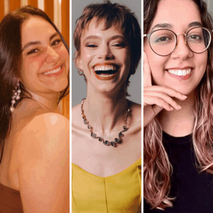 A médica Maju Ferreira, a bióloga Mari Krügger e e a biomédica Carol Pinho criam conteúdo contra a desinformação feminina (Reprodução/Instagram)