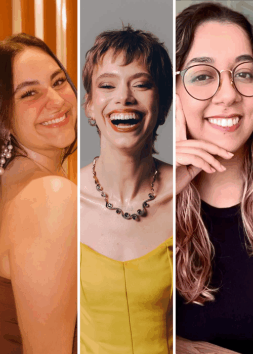 A médica Maju Ferreira, a bióloga Mari Krügger e e a biomédica Carol Pinho criam conteúdo contra a desinformação feminina (Reprodução/Instagram)