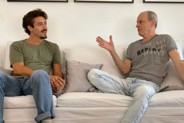 Jesuíta Barbosa e Ney Matogrosso falam sobre a cinebiografia do cantor (Foto: Reprodução/Instagram)