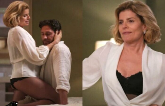 Odete Roitman de Debora Bloch é uma "loba" em relação à personagem de Beatriz Segal (Reprodução/TV Globo)