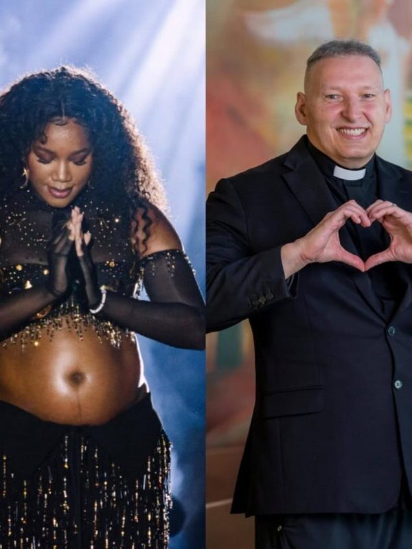 Iza e Padre Marcelo Rossi lançam versão de 'You Raise Me Up', música dá início à segunda fase do projeto 'Amorização' (Reprodução/Instagram)