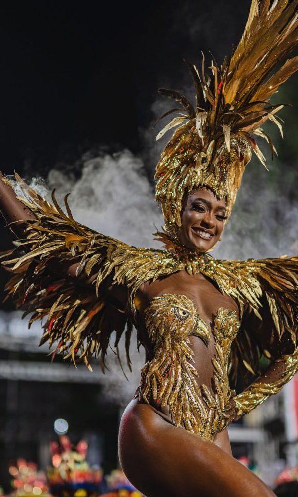 Erika Januza foi Rainha de Bateria da viradouro durante quatro anos (Foto: Reprodução/Instagram/Renata Xavier)