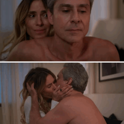 Cena de sexo entre Carolina Dieckmann e Alexandre Nero em “Vale Tudo” viraliza nas redes por sensibilidade e abordagem do prazer feminino (Reprodução/TV Globo)