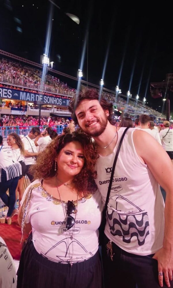 Castorine e o marido Victor Hugo Maia (Foto: Reprodução/Instagram)