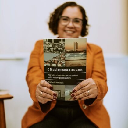 "Vale Tudo" na Bienal: Ana Paula Gonçalves lança livro sobre novela que escancarou a elite e a corrupção brasileira