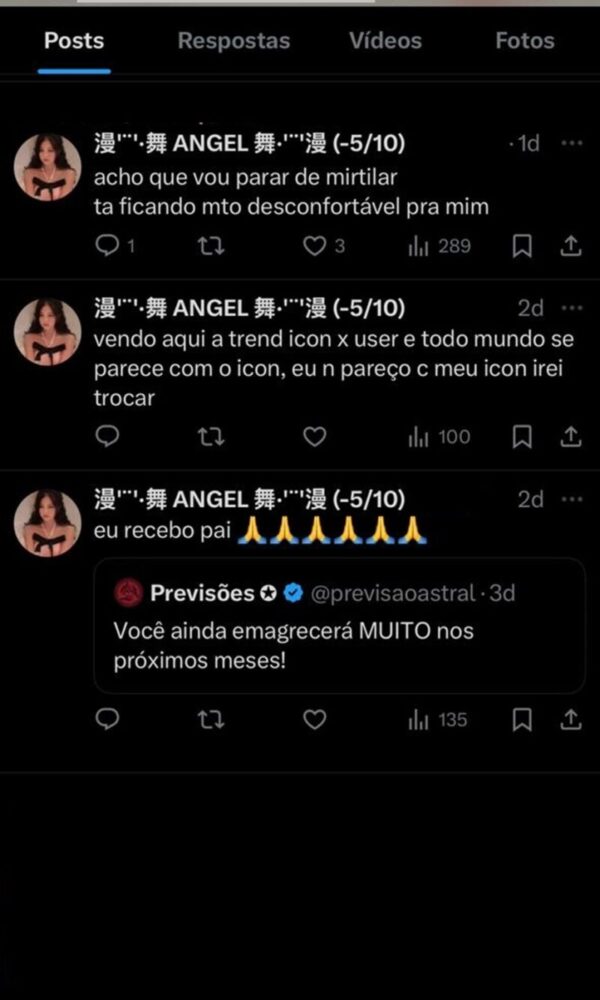 "Mirtilar está ficando desconfortável", diz uma pessoa que pratica o hábito (Foto: Reprodução)