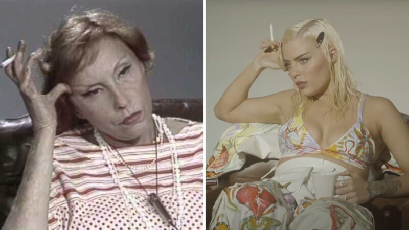 A cantora Luísa Sonza produziu o videoclipe da música "Penhasco" inspirada em uma famosa entrevista dada por Clarice Lispector (Reprodução Youtube)