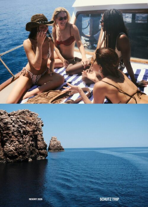 Schutz Resort 26: inspiração no boho e espírito livre + cartografia afetiva de dias de sol na trip pela ilha de Menorca