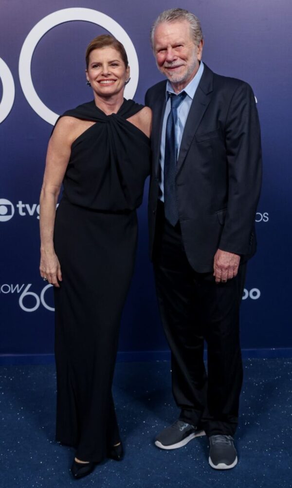 Débora e Jonas Bloch: parentalidade, talento e ofício em comum. "Ela é uma atri extraordinária", diz o ator (Foto: Divulgação/Globo)