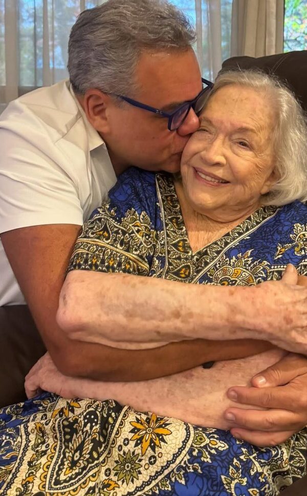 Marcus Montenegro e Nathalia Timberg (Foto: Reprodução/Instagram)