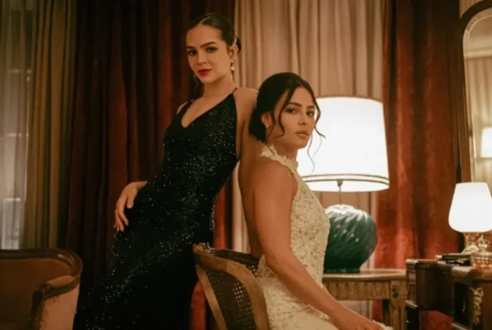 Giullia Buscaccio e Mel Maia são irmãs em sucesso da Netflix 'Os Donos do Jogo' (Foto: Divulgação/Netflix)