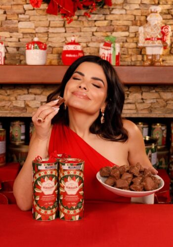 Vanessa Giacomo e o “Natal do Sorriso” da Dom Casero (Foto: Divulgação)