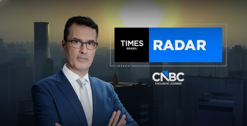 Fábio Turci é o apresentador do Radar CNBC (Foto: Reprodução/CNBC)