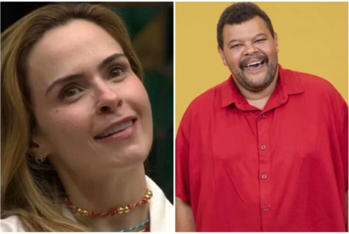 Ana Paula e Babu: modelos de liderança em choque (Foto: Reprodução/Globo)