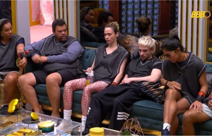 Babu Santana e Ana Paula Renault: ex-aliados se confrontam (Foto: Reprodução/Globo)