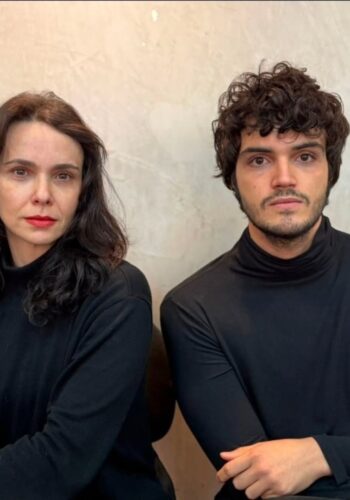 Debora Falabella e Daniel Haidar em ‘Cacilda Becker Em Cena Aberta’ (Foto: Reprodução/Instagram)