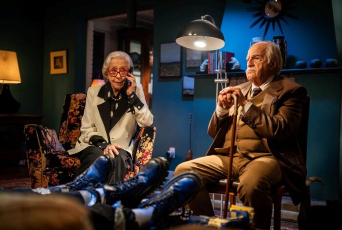 Fernanda Montenegro e Ary Fontoura em 'Velhos Bandidos' (Foto: Divulgação)