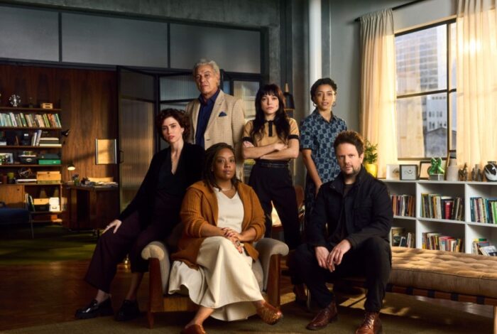Selton Mello e o elenco principal da sexta temporada de 'Sessão de Terapia' (Foto: André Cherri)