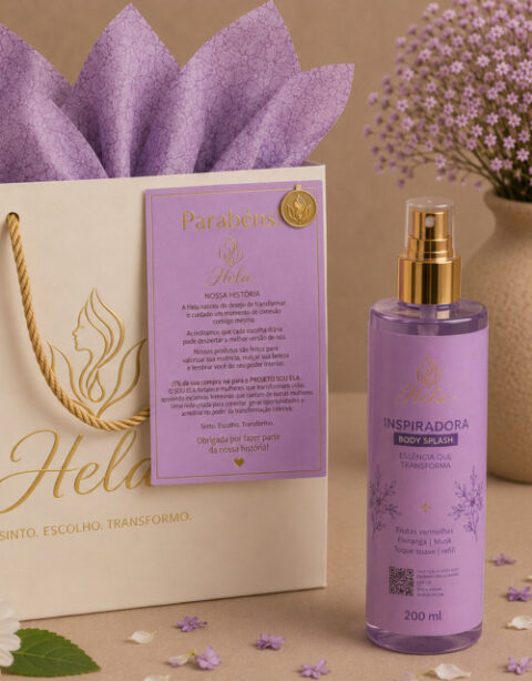 Hela, marca de perfumaria, nasce em sinergia com o 'Projeto Sou Ela' de incentivo ao empreendedorismo feminino