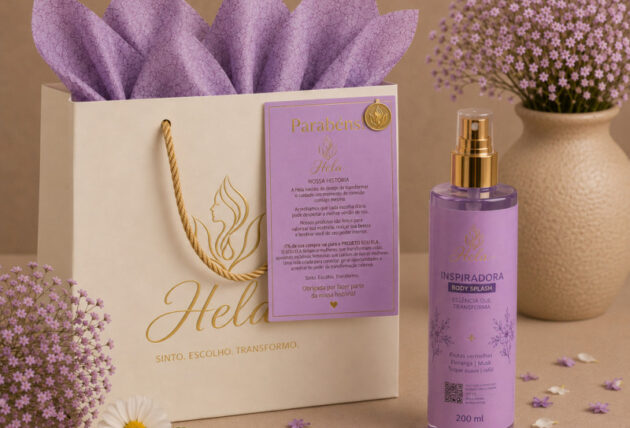 Hela, marca de perfumaria, nasce em sinergia com o 'Projeto Sou Ela' de incentivo ao empreendedorismo feminino