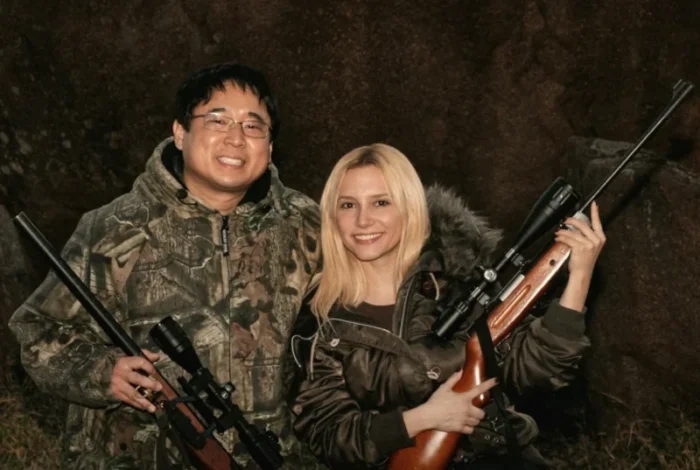 Henrique Kimura e Lorena Comparato são Marcos e Elize Matsunaga m novo filme da Neflix sobre o crime ocorrido em 2012 (Divulgação)